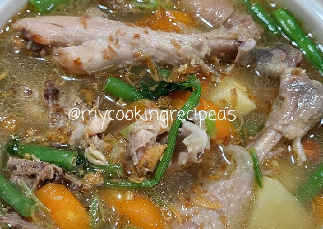 👩‍🍳⭐ Sup Ayam Kampung