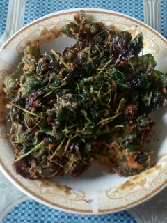 Foto resep Bakwan bayam merah