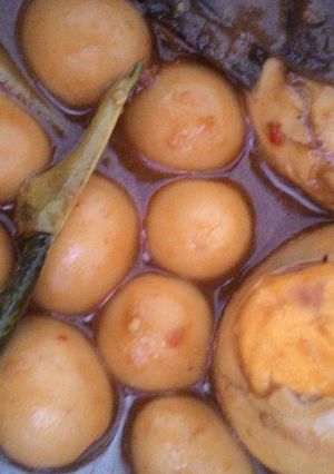 Foto resep Telur bumbu petis