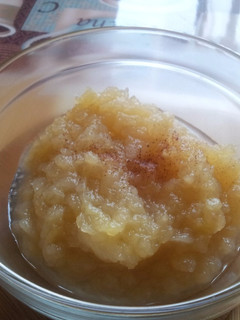 A picture of Homemade Applesauce.