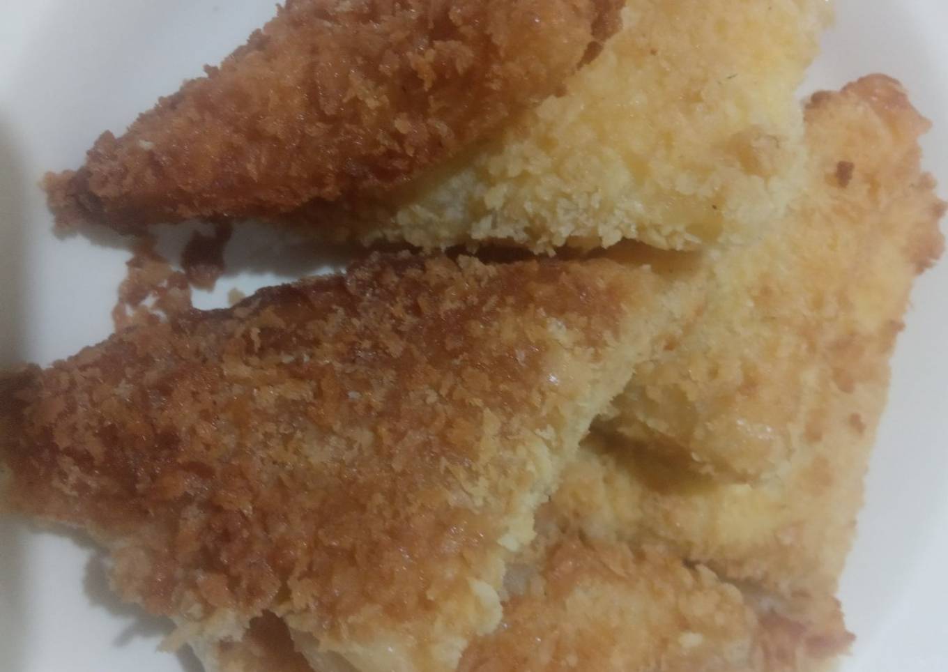 Roti Goreng Isi Kornet