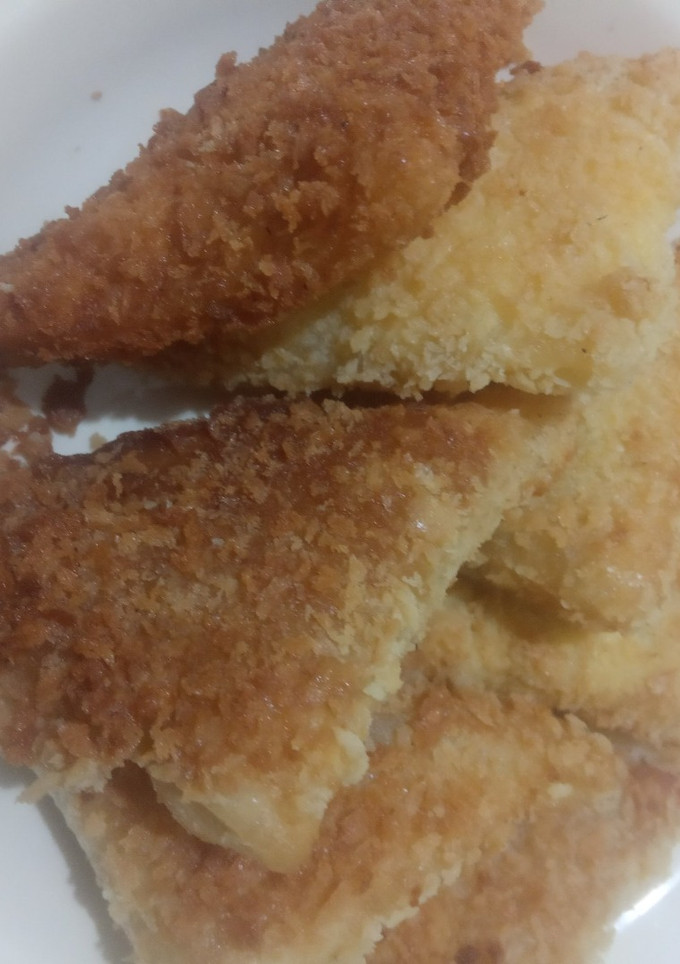 Foto resep Roti Goreng Isi Kornet