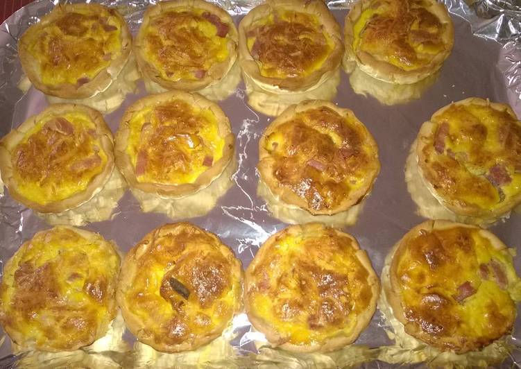 Recette De Minis quiches lorraine