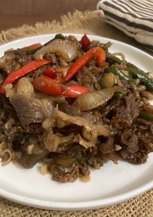Foto resep Beef Slice Saus Tiram
