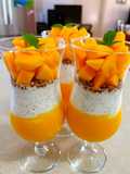 Manggo chia puding