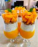 Manggo chia puding
