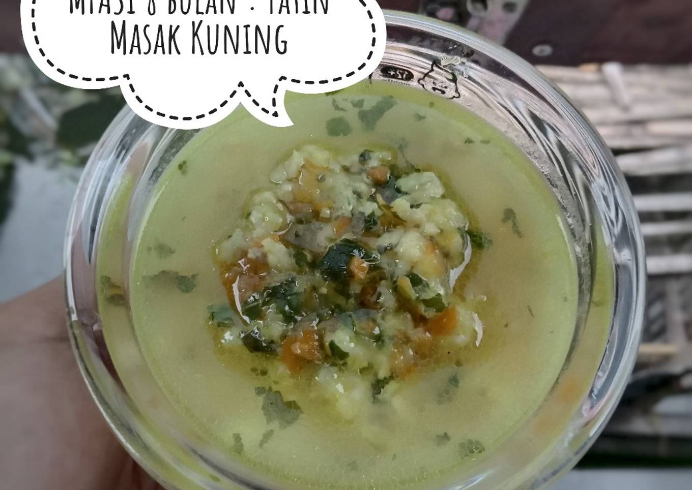 MPASI 8 bulan : Patin Masak Kuning
