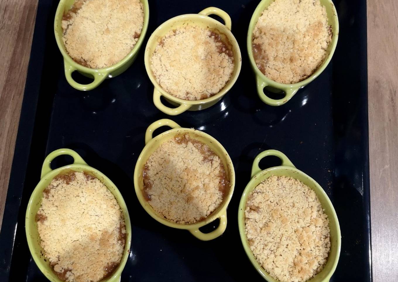 Crumble aux pommes