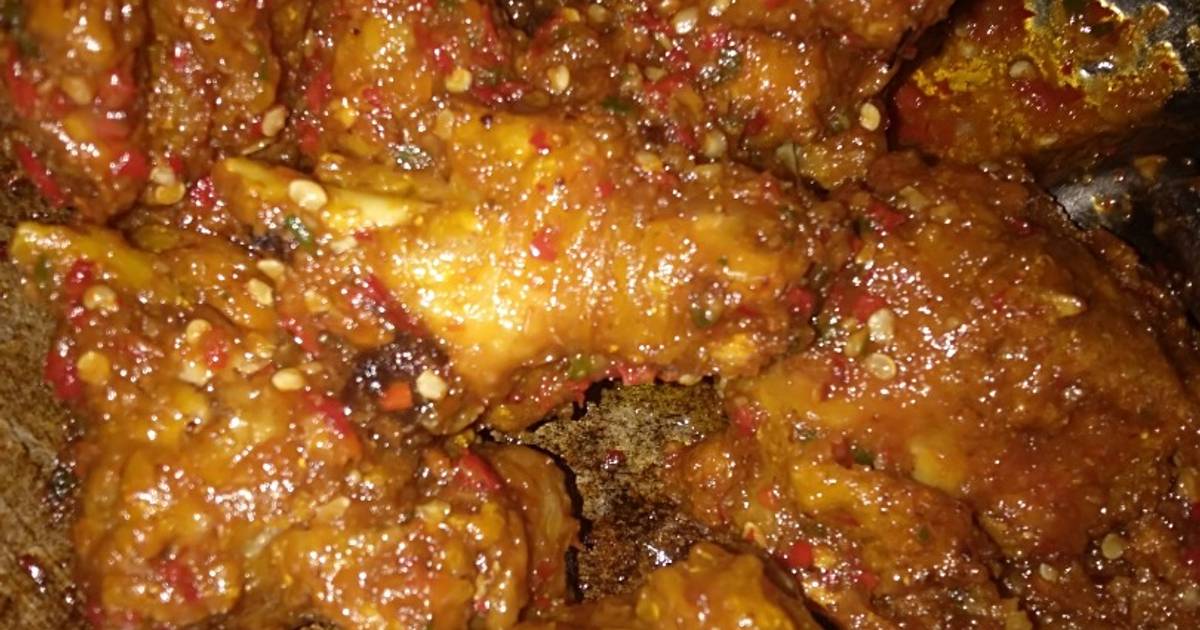 Resep Ayam bumbu Rujak oleh Agsha - Cookpad