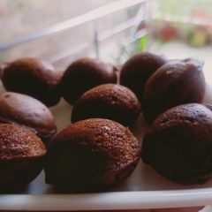 A picture of Mini chocolate cake.