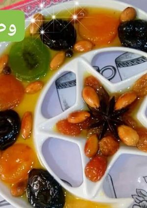 صورة لوصفة طاجين لحلو او العوينه