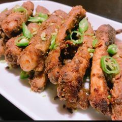 A picture of Fried Pork Ribs crisp.