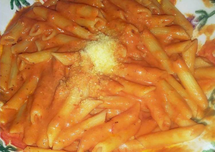 Recipe of Speedy Penne Vodka