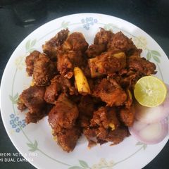 A picture of Mutton roast.