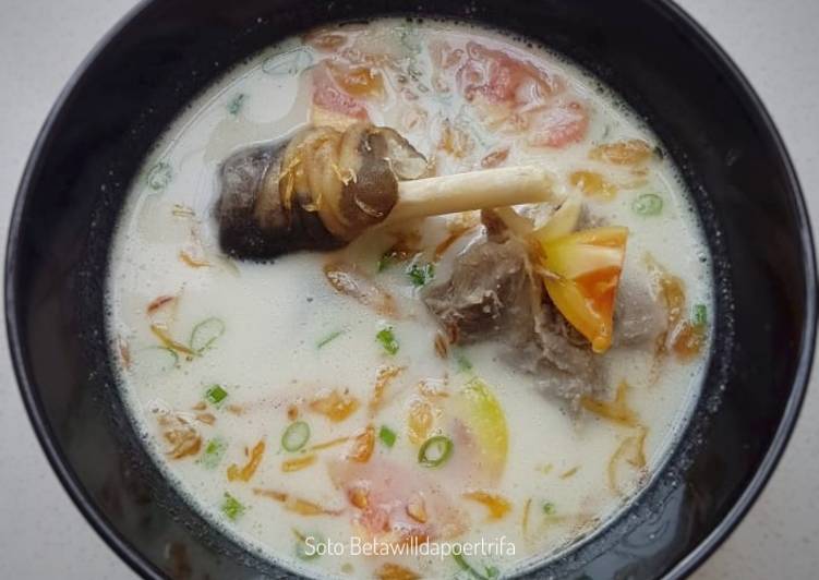 Cara Gampang Membuat Soto Betawi, Bisa Manjain Lidah