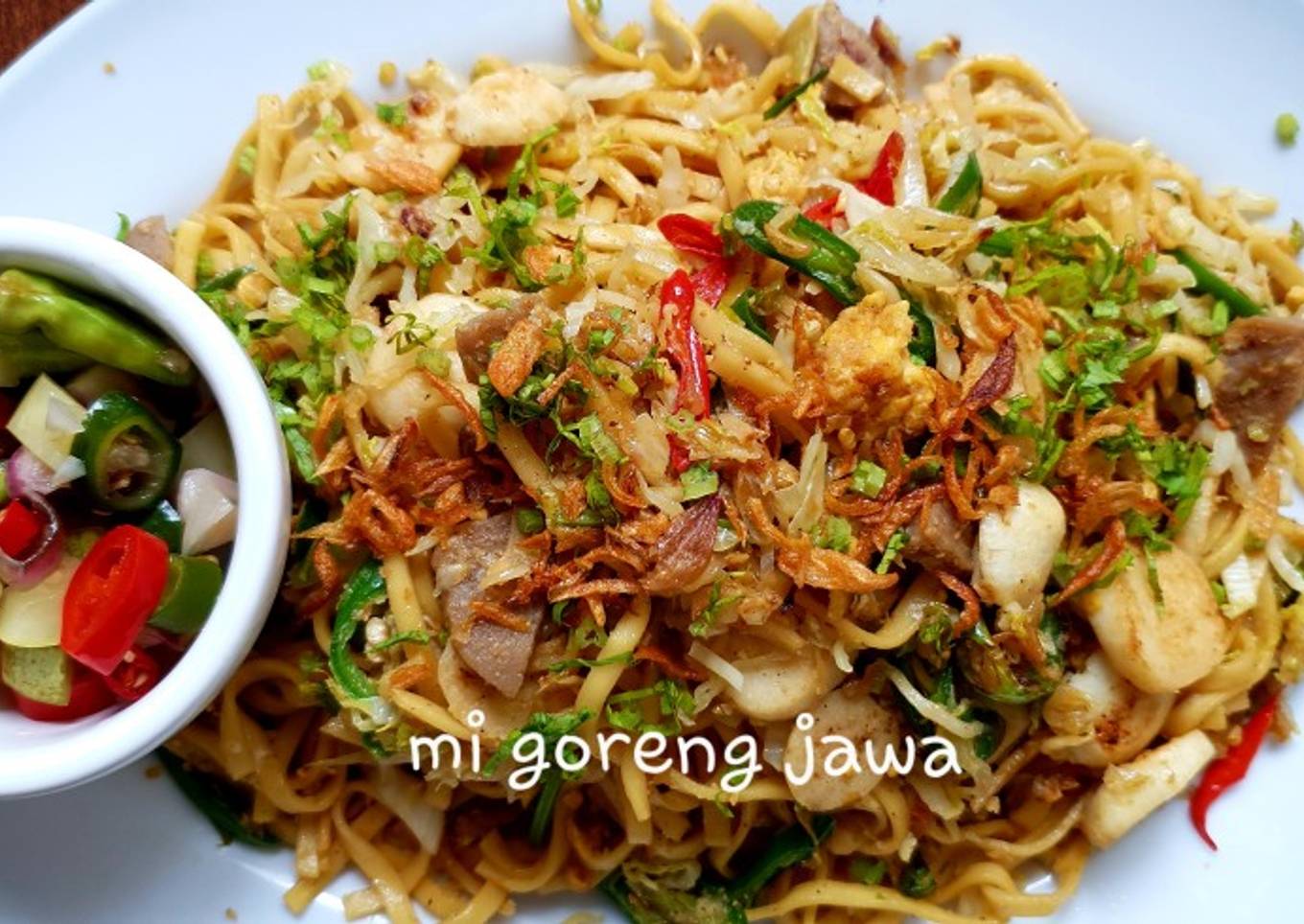 Mie Goreng Jawa (bahan sederhana, rasa istimewa 😀)