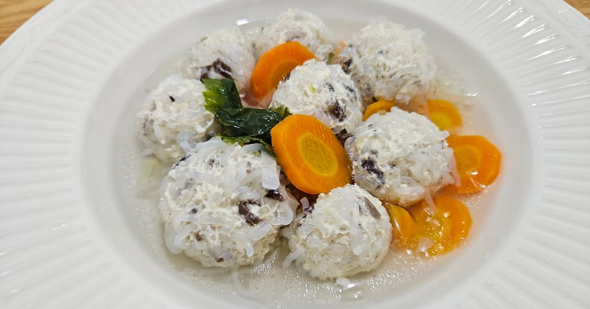 Resep Sup Baso Rambutan /Lohua oleh DKitchen - Cookpad