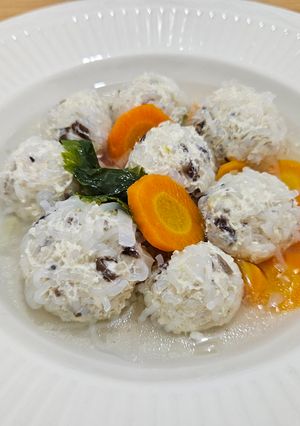 Foto resep Sup Baso Rambutan /Lohua