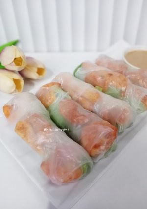 Foto resep Vietnamese Spring Roll (gỏi cuốn)