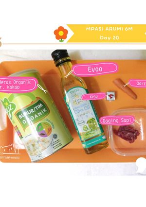 Foto resep 💕Mpasi Arumi 6M day 20💕