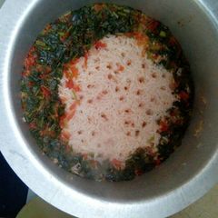 A picture of Green ring rice.