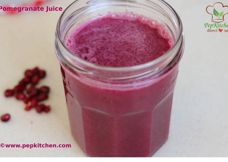 Simple Way to Make Any-night-of-the-week Pomegranate Juice