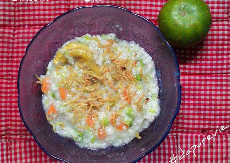 Bahan Bubur sayuran / bubur manado | Langkah Membuat Bubur sayuran / bubur manado Yang Enak Banget