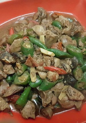 Foto resep Ati ampela pedas manis