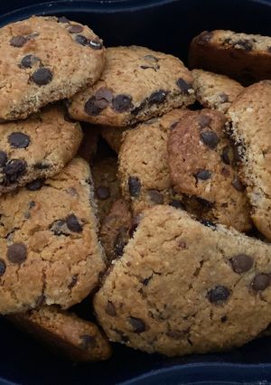 Φωτογραφία της συνταγής Cookies με νιφάδες βρώμης