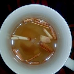 A picture of Lemongrass Qehwa (A drink good for sleep).