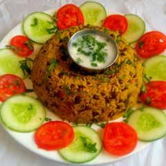 A picture of Masoor Dal pulao.
