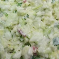 Mayonnaise salad A picture of Mayonnaise salad.