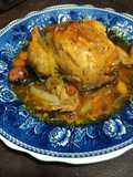 Pollo de la huerta de las correa