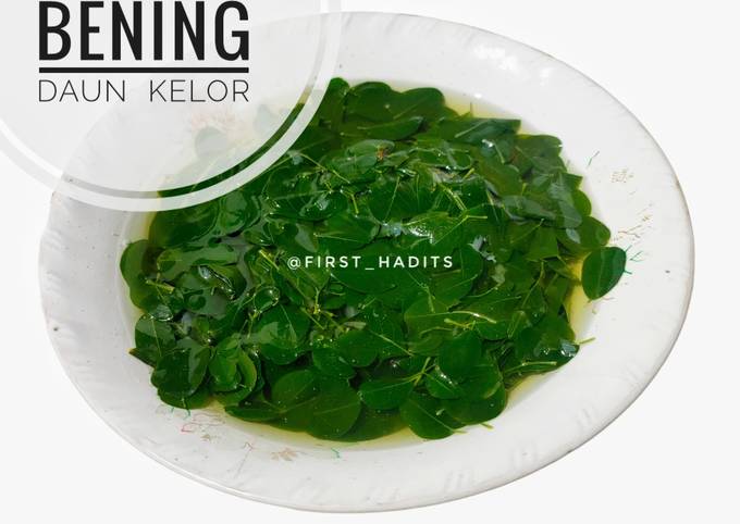 Resep Sayur Bening Daun Kelor Oleh Firsta Cookpad