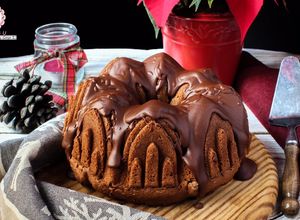 Una foto de Bundt Cake de Turrón de Suchard