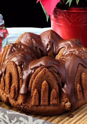 Una foto de Bundt Cake de Turrón de Suchard