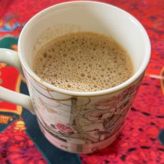 A picture of Beaten Coffee.