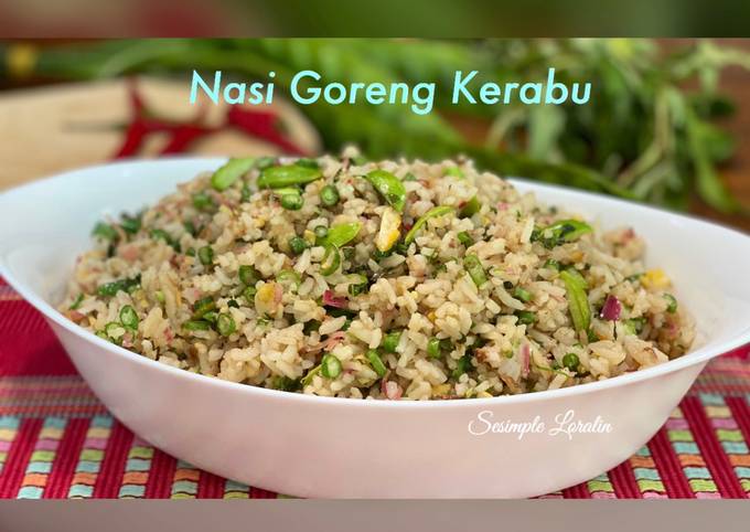 Recipe: Delicious Nasi Goreng Kerabu & Petai