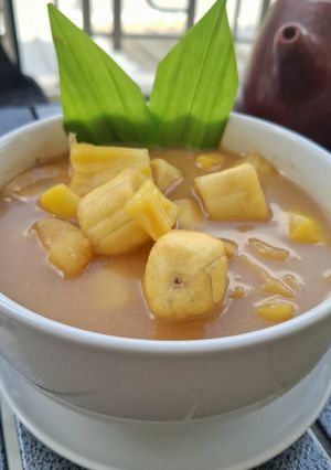 Foto resep Kolak Ketela + Pisang + Nangka🍌🥥 Kuah Santan Kental Manis Legit