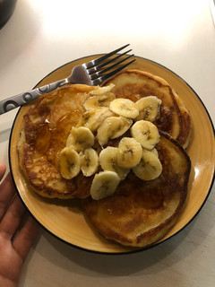 Una foto de Banana pancakes🥞😋