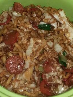 Foto resep Mie goreng praktis