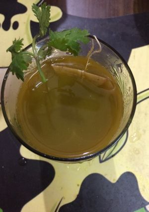 A picture of Carrot lemon refresher.