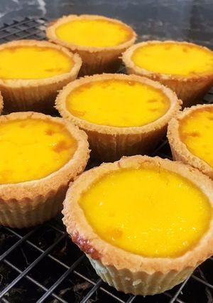 椰子油、1/2 0⃣️卡糖徳式布丁挞 的食譜成品照片