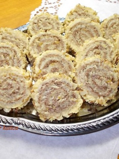 Diós tekercs recept fotója
