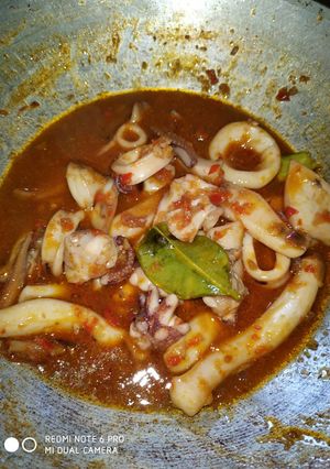 Foto resep Cumi Pedes Asem Manis