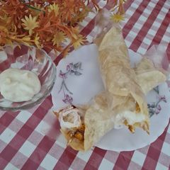 A picture of Garlic mayo roll.