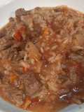 Cocinando con Carne en Cubos