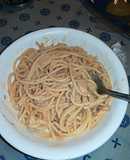 Spaghetti con almejas