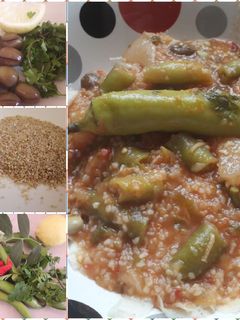 صورة لوصفة دشيشة (شوربة الشعير) المرمز البسكرية