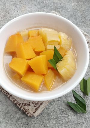 Foto resep Kolak singkong labu kuning
